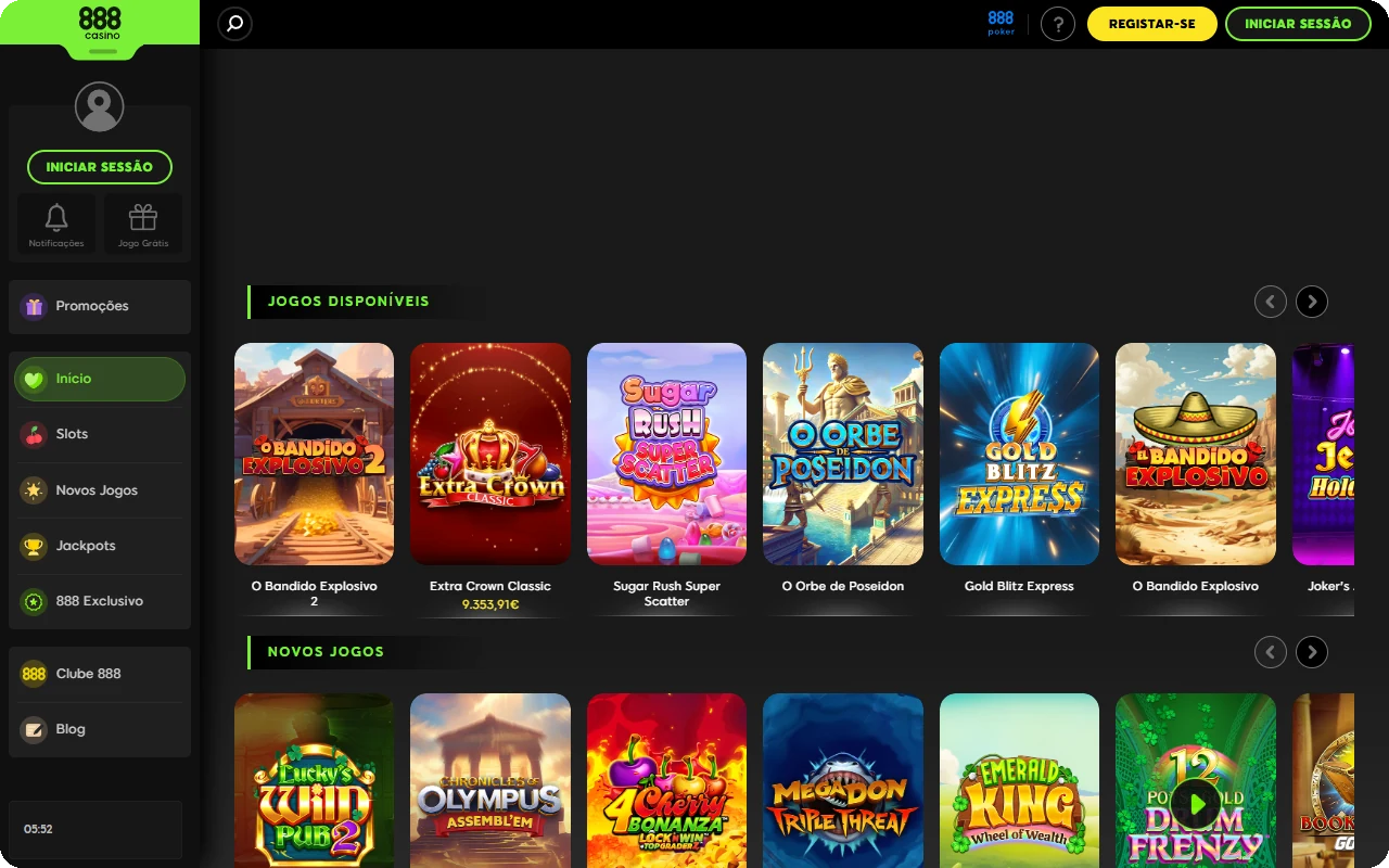 888casino Portugal screenshot